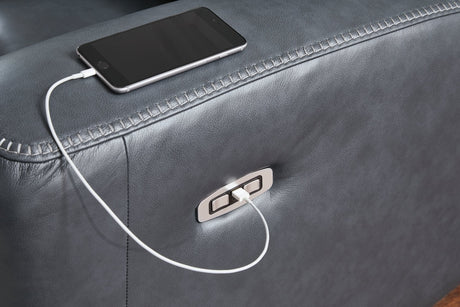 Next Move Power Reclining Loveseat - galleria furniture outlet