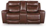 Next Move Power Reclining Loveseat with Console
