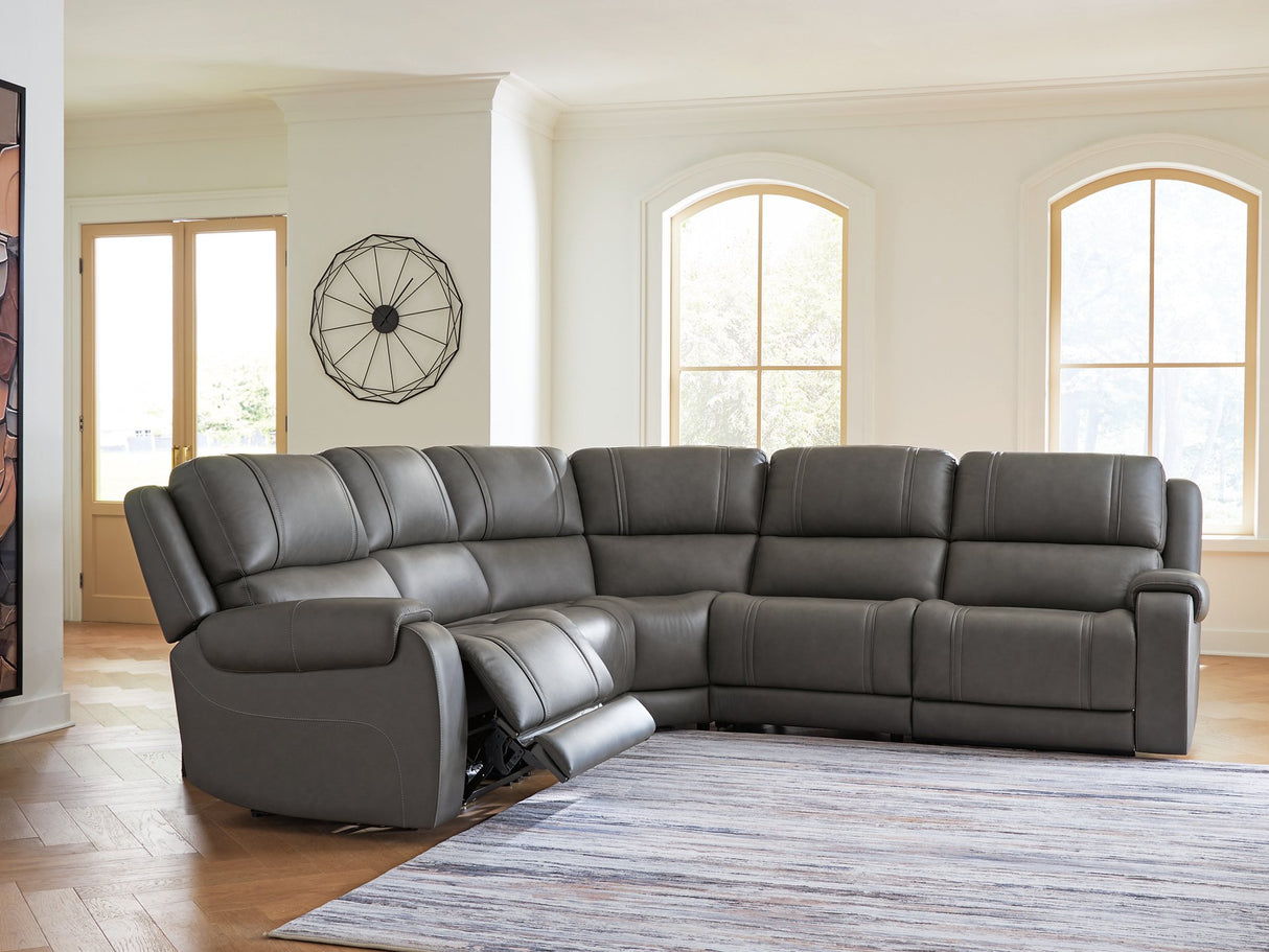 5Z - Pittson Power Reclining Sectional