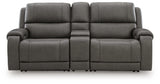 5Z - Pittson Power Reclining Sectional Loveseat with Console