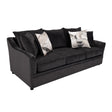 Sylvie Sofa W/4 Accent Pillows-Lush Mink Gray