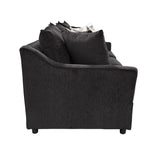 Sylvie Sofa W/4 Accent Pillows-Lush Mink Gray
