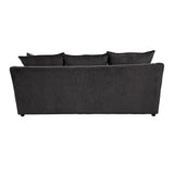 Sylvie Sofa W/4 Accent Pillows-Lush Mink Gray