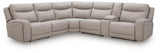 Gravier Power Reclining Sectional with Storage Console