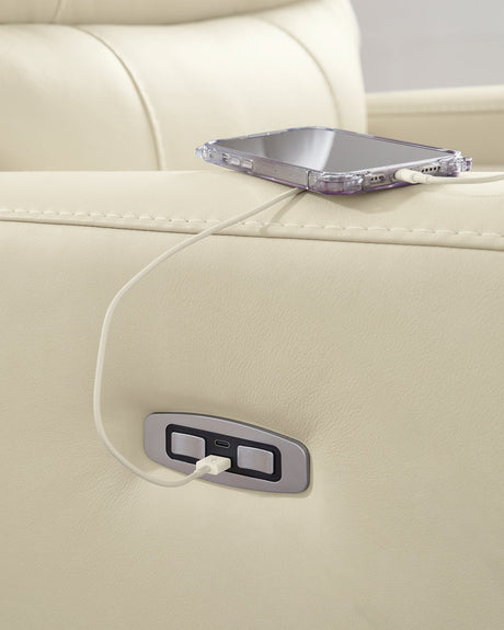 Pennacle Pier Power Recliner - galleria furniture outlet