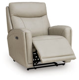 Pincara Power AutoGlide Recliner - galleria furniture outlet