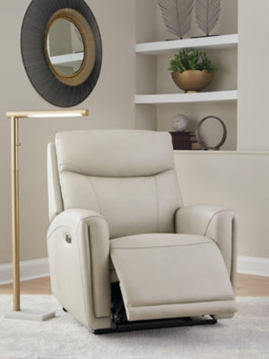 Pincara Power AutoGlide Recliner - galleria furniture outlet