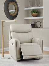 Pincara Power AutoGlide Recliner - galleria furniture outlet