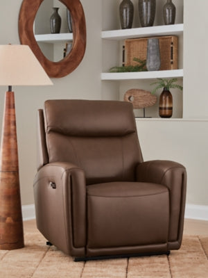 Pincara Power AutoGlide Recliner - galleria furniture outlet