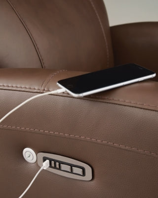 Pincara Power AutoGlide Recliner - galleria furniture outlet