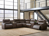 ModZ Power Reclining Sectional with Audio Consoles