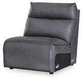 ModZ Power Reclining Sectional with Audio Console