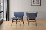 Adler Upholstered Lounge Chair-Blue