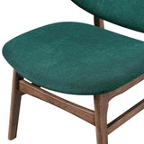 Adler Upholstered Lounge Chair-Green