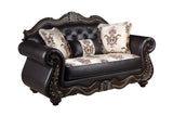 Maximus Loveseat Frame, Seat Cushions, Arms, Legs & 3 Pillows