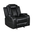 Orion Ii Glider Recliner-Black