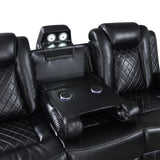 Orion Ii Sofa W/ Pwr Fr & Hr-Black