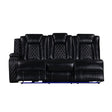 Orion Ii Laf Sofa W/Pwr Fr & Hr-Black