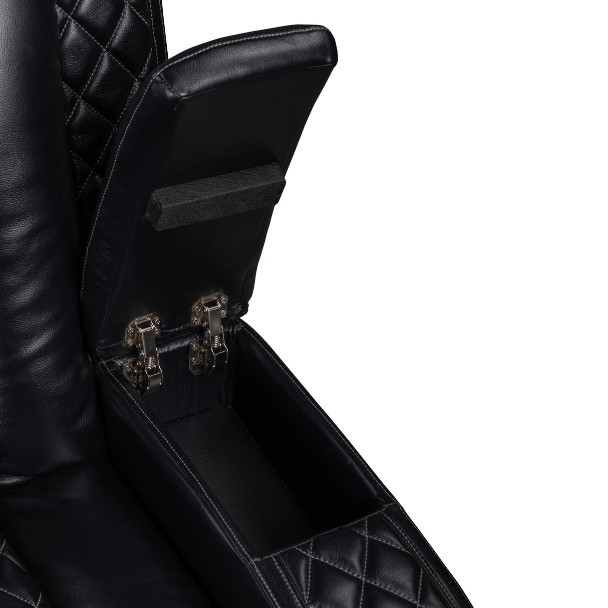 Orion Ii Raf Console Loveseat W/1 Recliner-Black