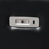 Orion Ii Raf Console Loveseat W/ Pwr Fr & Hr-Black