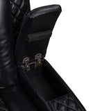 Orion Ii Raf Console Loveseat W/ Pwr Fr & Hr-Black