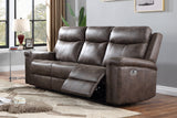 Quade Sofa W/Pwr Fr-Mocha