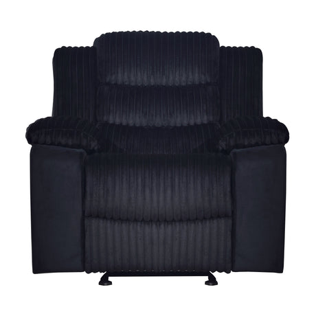 Willow Glider Recliner-Black