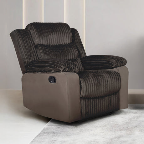 Willow Glider Recliner-Brown