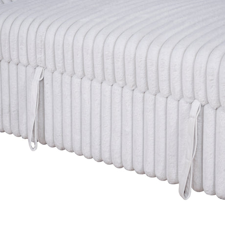 Bliss Loveseat W/Pull Out Bed-Mist Gray