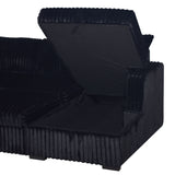 Bliss Raf Storage Chaise-Midnight