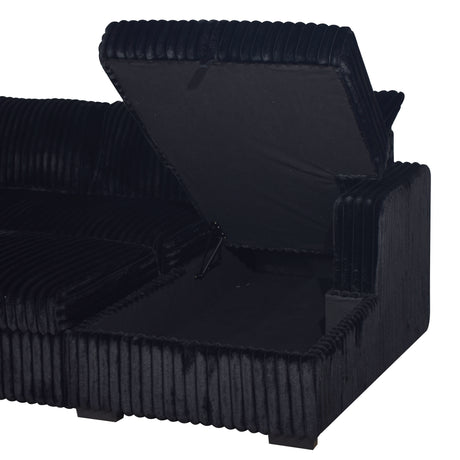 Bliss Raf Storage Chaise-Midnight