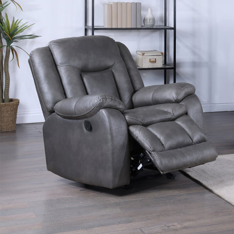 Morello Glider Recliner- Gray