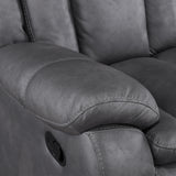 Morello Glider Recliner- Gray