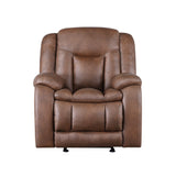 Morello Glider Recliner W/Pwr Fr- Brown