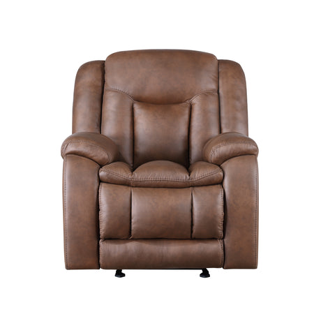 Morello Glider Recliner W/Pwr Fr- Brown