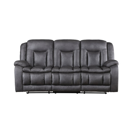 Morello Sofa W/Pwr Fr- Gray