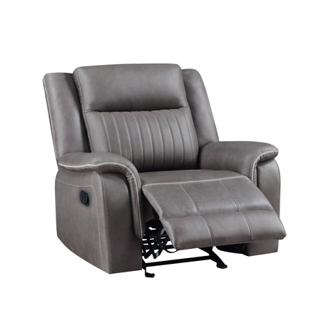 Enzo Glider Recliner- Gray