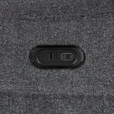 Redondo Glider Recliner W/Heat, Massage, Pwr Fr -Dk Gray