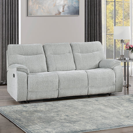 Chablis Reclining Sofa-Mist Gray