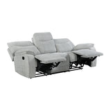 Chablis Reclining Sofa-Mist Gray