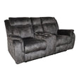 Park City Console Loveseat W/ Pwr Fr-Slate