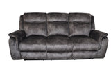Park City Sofa W/Dual Recliner-Slate