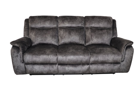 Park City Sofa W/Dual Recliner-Slate