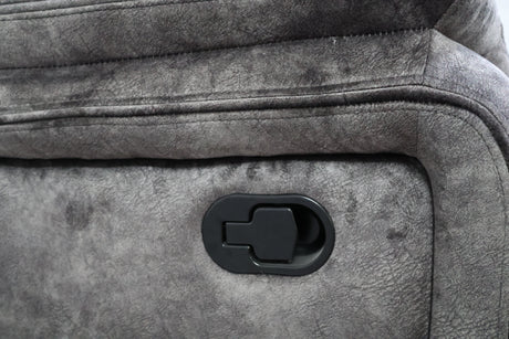 Park City Sofa W/Dual Recliner-Slate