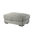 Embrace 41" Ottoman-Gray