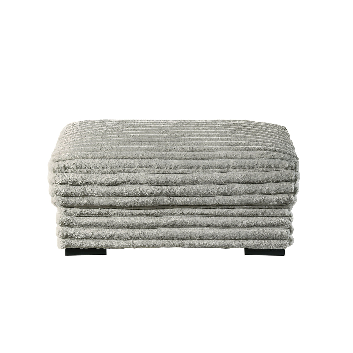 Embrace 41" Ottoman-Gray