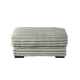 Embrace 41" Ottoman-Gray