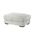 Embrace 41" Ottoman-White