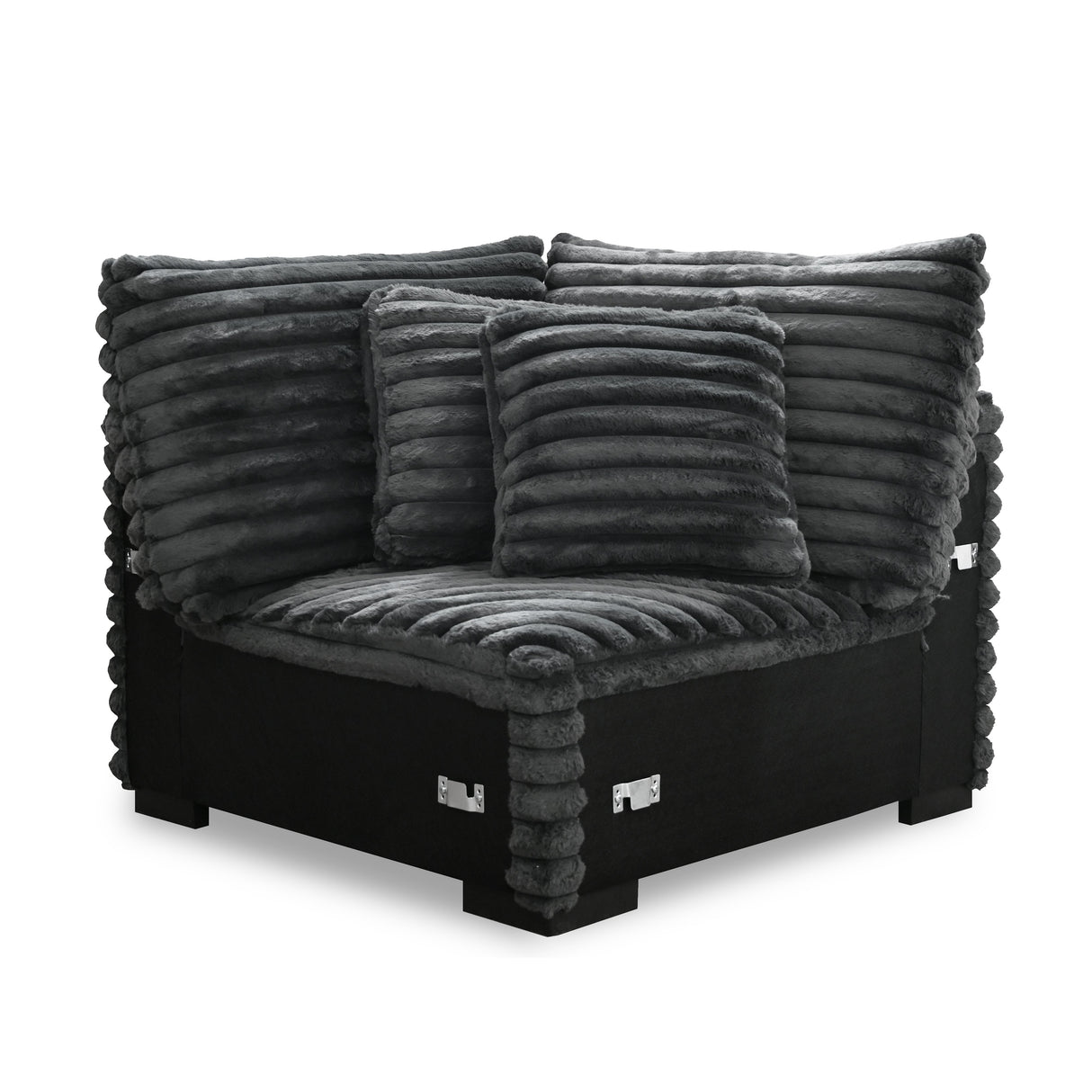 Embrace Wedge-Charcoal