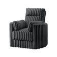 Embrace Swivel Accent Chair-Charcoal